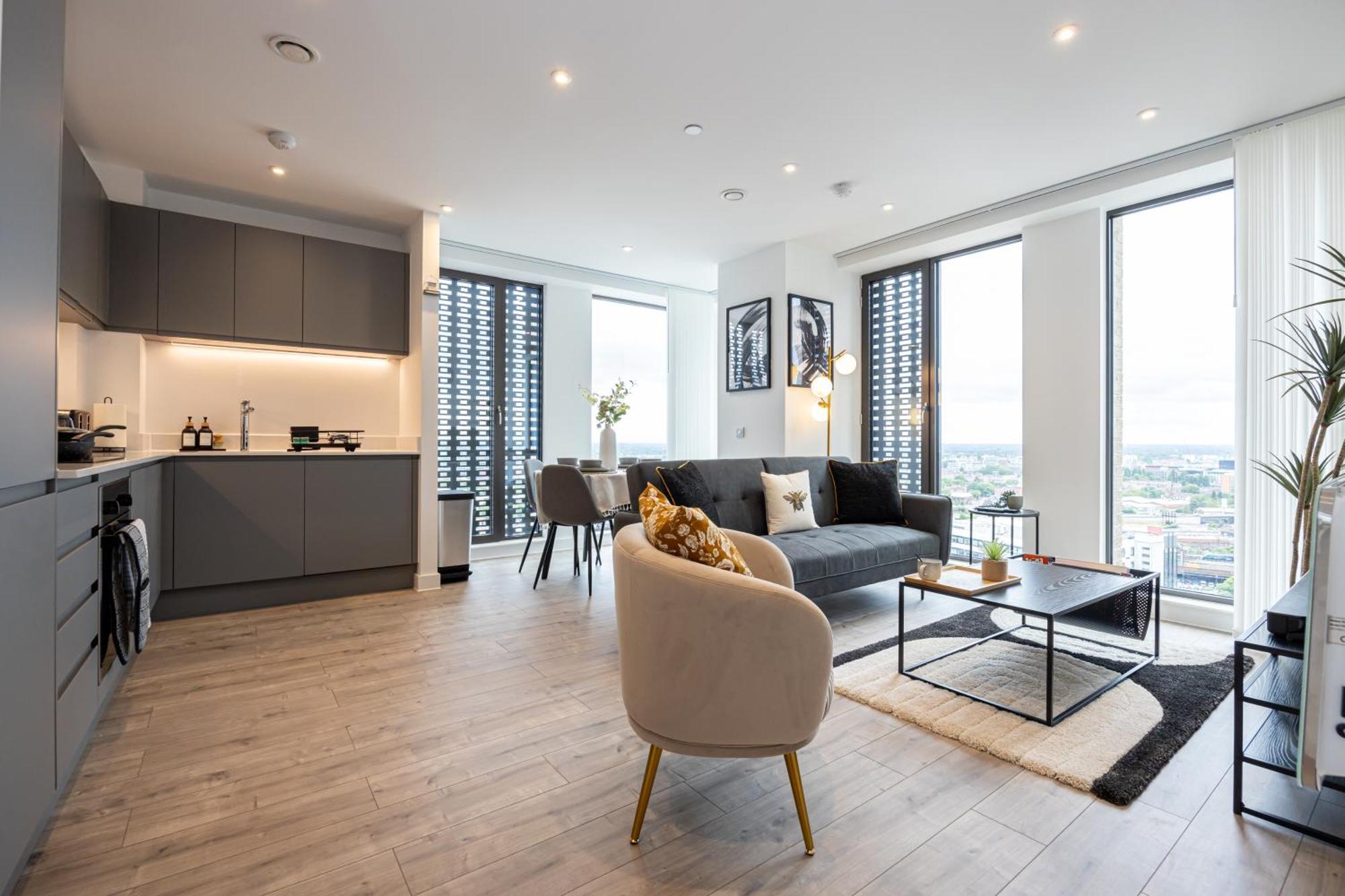 Apartmán Royal Ebony By Asquare Lettings Manchester Exteriér fotografie